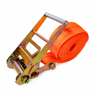 Industrial <b>Cargo</b> Tie Down Strap 100mm 10000kg Polyester High Strength Wire Hooks Custom Manufacturing Service Available - Product Image 1