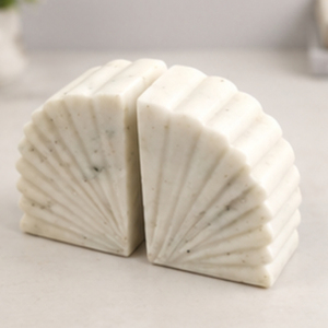ชุดที่คั่นหนังสือ Banswara รูปพัดแกะสลักหินตกแต่งบ้านดีไซน์ทันสมัย - Product Image 1