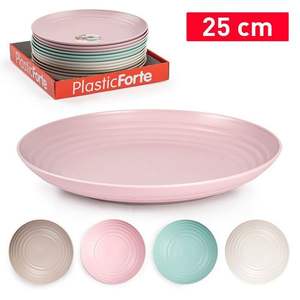 Plateau en plastique classique Plato 25 cm 12U pour plats et assiettes - Product Image 2