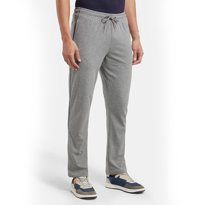 Pantalon de jogging homme en molleton bouclette, poids moyen 260 g/m², doux, respirant, pour usage quotidien, coupe fuselée, bas élastique, uni - Product Image 3