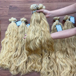 Nouvelles collections d'extensions de trame de couleur asiatique 613 cheveux bruts vietnamiens de haute qualité sans perte expédition rapide - Product Image 2