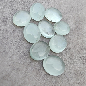 Cabujón de Aguamarina Natural, Calibrado, Ovalado, Calidad AAA+, para Joyería - Product Image 3