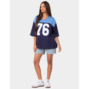 Wholesale Women's Oversized Casual <b>T</b> <b>Shirt</b> Cotton Polyester Streetwear Tee Custom Logo Private Label Clothing Manufacturer - Product Image 5