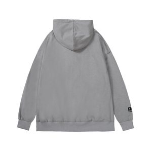 เสื้อฮู้ดดี้วินเทจผู้ชาย ผ้าฝ้าย 100% ปักโลโก้ตามสั่ง ทรงโอเวอร์ไซส์ สวมใส่สบาย ขายส่งเสื้อฮู้ดดี้ - Product Image 4