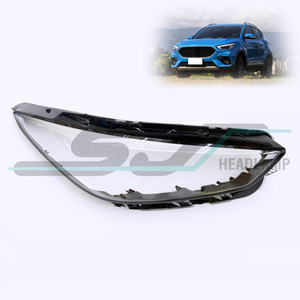 Automotive Headlight Lens Cover Compatible With MG ZS New Black Plastic Replacement Part - Product Image 2