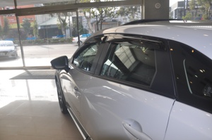 แผ่นบังแดดหน้าต่างรถยนต์ HIC วัสดุ PMMA  สำหรับ MAZDA CX-3 ปี 2015 ขึ้นไป  เข้ารูปพอดี 100% - Product Image 6