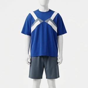 Custom Apparel Sourcing T Shirt Shorts <b>Set</b> OEM ODM Manufacturer - Product Image 1