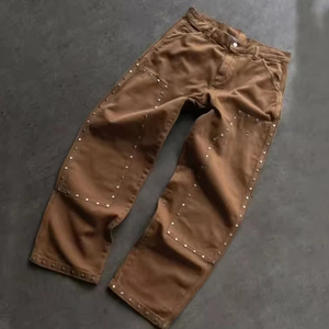 Jeans Anchos de Pierna Recta y Cintura Alta para Mujer, Jeans Holgados de la Mejor Calidad a Precio Económico, Jeans Holgados para Mujer en Cantidad al por Mayor - Product Image 4