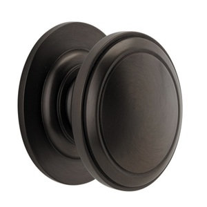 Modern Brass <b>Black</b> Matt Round Cabinet <b>Knob</b> Durable Kitchen Furniture Handle Drawer Eco-Friendly High Quality Metal - Product Image 1