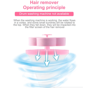 2 uds. Colector de piel flotante para mascotas, removedor de pelo de pelusa para lavandería para un uso eficaz en la lavadora - Product Image 3