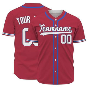 Camisetas de Béisbol Sublimadas Personalizadas de la Mejor Calidad, Camisetas de Softbol al por Mayor con Logotipo y Diseño Personalizados para Hombre - Product Image 4