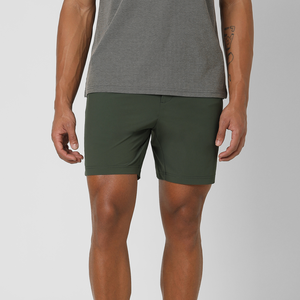 Pantalones cortos casuales de verano para hombre, estilo lounge, sublimados, de diseño liso, para uso diario. - Product Image 1