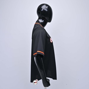 For State <b>Baseball</b> Jerseys Unisex Black Orange Stitched Tackle Twill 86 Number Front Embroidery Regular Fit Half Breathable - Product Image 4
