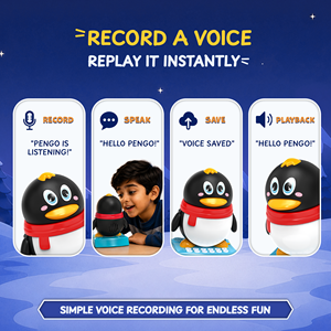 Pengo Dancing Penguin Educational Musical Toy for 2-4 Years-Rechargeable for Speaker Storytelling Learning Rhymes <b>ABS</b> - Product Image 6