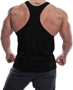 Camiseta Deportiva sin Costuras para Hombre, Talla Grande, Cuello Redondo, 100% Algodón/Spandex, Anti-Pilling, Anti-Encogimiento, Estilo Casual Elegante - Product Image 3