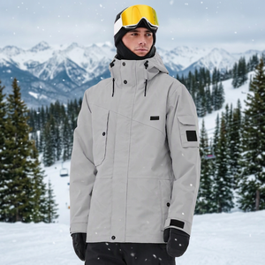 Wholesale Custom Knitted Breathable Canvas Cotton Polyester <b>Waterproof</b> Zipper <b>Winter</b> Puffer <b>Jacket</b> <b>Men</b> Plus Size Front - Product Image 1