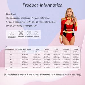 Traje de Cosplay de Circus Ringmaster para mujer, <span class=keywords><strong>ropa</strong></span> de baile de manga larga con flecos para Halloween, Mono de baile clásico, disfraces, para Halloween, para mujer - Product Image 6