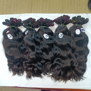 Extensiones de Cabello Virgen Remy Indio Sin Procesar, Ondulado Profundo, Liso Rizado, Afro, Doble Trama a Máquina para Cabello Humano, Todos los Colores - Product Image 4