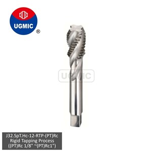 J32.SpT.กระบวนการแตะ Hc-12-Rigid-1/4 "3/8" 1/2 "-(PT) ด้าย RC-ร่องเกลียว-hss-Co TAPS-JIS Shank - Product Image 1