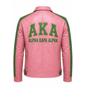 Blouson en cuir rétro Greek Alpha au style intemporel, blouson de moto en cuir Greek Alpha au style robuste - Product Image 3