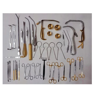 ชุดเครื่องมือเสริมหน้าอก 38 ชิ้น ชุดเครื่องมือผ่าตัดพลาสติก ทำจากสแตนเลส - Product Image 1