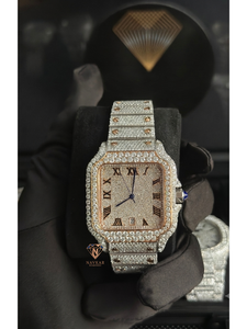 Elegant Moissanite <b>Diamond</b> Luxury <b>Watch</b> With Timeless Design Perfect <b>Watch</b> For Party and Wedding Wear <b>Watches</b> - Product Image 2
