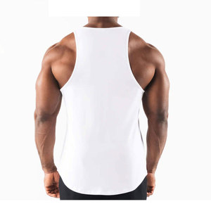 Débardeurs pour hommes avec logo personnalisé, stringer de sport, débardeur de fitness sans manches en coton, respirant, pour la course, l'entraînement, décontracté, gilet de sport - Product Image 6