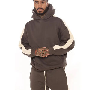 Ensemble deux pièces unisexe écoresponsable avec logo personnalisé, pantalon et haut, taille XL, pour automne-hiver, tenue décontractée et sportive, pour femmes et hommes - Product Image 4