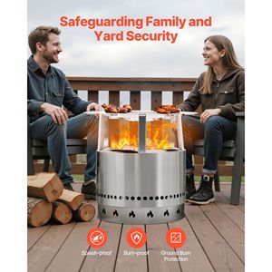 Diffusore di Calore Yukon da 27 Pollici per Braciere a Legna, in Acciaio Inox 304, per Braciere Solo Stove - Product Image 6