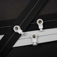 Fabriqué à Taïwan, rideau pliable en plastique S Fold, modèle POM CH87 pour mariage, Bar Mitzvah et baptême - Design moderne