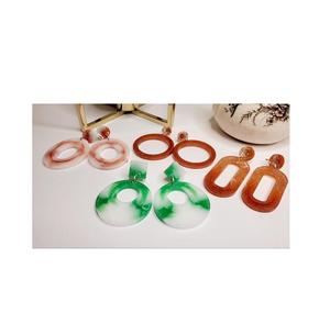Pendientes de Resina de Joyería de Moda para Niñas y Mujeres, Producto Hecho a Mano, Tamaño Personalizable, Joyería de Resina Epoxi, para Uso Diario en el Hogar y Fiestas - Product Image 4