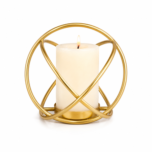 Luxury <b>Gold</b> Metal Leaf <b>Tea</b> <b>Light</b> Candle <b>Holder</b> For Wedding Centerpiece Handmade Decorative Butterfly Shape Iron Candlestick - Product Image 2