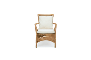 Fauteuil de détente moderne en rotin confortable CORDELLA pour salon, mobilier de maison, usage hôtelier - Product Image 2