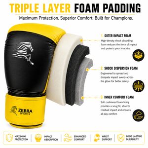 Guantes de Boxeo Profesionales de Piel Sintética para Entrenamiento al Aire Libre, con Logotipo Personalizado OEM, 6oz 8oz 10oz 12oz 14oz 16oz Premium - Product Image 2