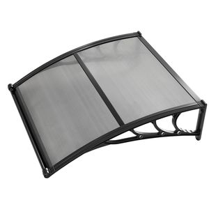Tende da Sole per Porte Esterne 38 x 40 Pollici con Staffa di Drenaggio in ABS per Protezione da Pioggia, Neve e Sole - Tende da Sole per Ingressi - Product Image 1