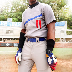 Guante de Bateo de Béisbol de Alta Calidad con Gran Agarre, Guante Deportivo Multicolor para Softbol con Correa Ajustable - Product Image 4