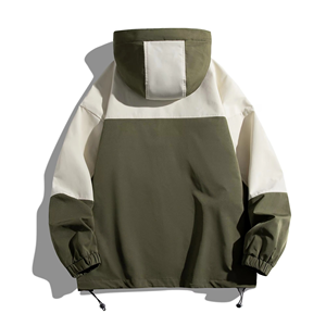 Fashionable <b>Water</b> <b>Proof</b> Custom Label Zip up Jacket With Hood Men Sports Jacket Waterproof Jacket Unisex - Product Image 2