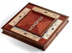 Jeu de société Monopoly en bois fait main, qualité supérieure, jeu éducatif familial, commande en gros - Product Image 2