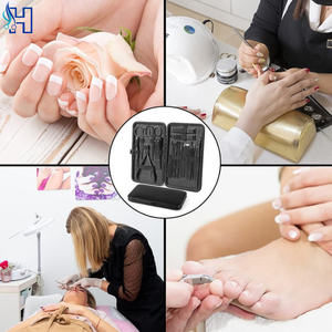 Professional Classic Stainless Steel CE Certified Manicure <b>Pedicure</b> <b>Set</b> for Women Men Portable Grooming - Product Image 6