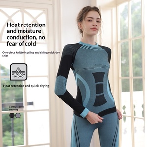 ชุดโยคะออกกำลังกาย 2 ชิ้น สำหรับเด็กผู้หญิง แบบขายส่ง เป็นมิตรกับสิ่งแวดล้อม ยกกระชับสะโพก ลายเรียบ สำหรับผู้ใหญ่ - Product Image 1