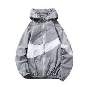New Design High Quality Men's Sport Rain Zipper Hooded Windbreaker <b>Jacket</b> <b>Canvas</b> Lightweight Nylon windbreaker <b>jackets</b> - Product Image 4