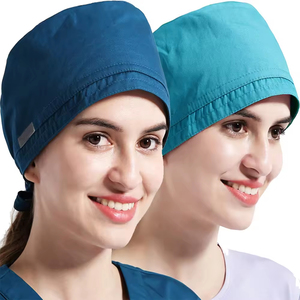 Doctor Hats Unisex Surgical <b>Scrub</b> <b>Caps</b> Nurses Professional Quick Dry Breathable Comfortable Hair Protection Medical Use Worsted - Product Image 6