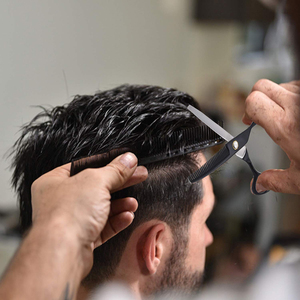 Ciseaux professionnels pour effiler les cheveux, outil de texturisation des cheveux en acier inoxydable, pour usage en salon de coiffure, ciseaux à effiler les cheveux - Product Image 6