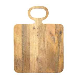 เขียงไม้ทรงแท็กพับได้ ยี่ห้อ Skies Trader รุ่น Light Wood ป้องกันแบคทีเรีย น้ำหนักเบา หนา 1.5 ซม. พร้อมหูจับ ใช้กับเครื่องล้างจานได้ - Product Image 2