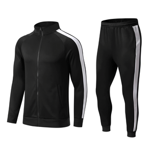 Ensemble de survêtement de football pour hommes, veste et pantalon de sport, vêtements d'entraînement athlétique, course à pied, gym, entraînement - Product Image 4