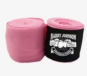 ผ้าพันมือสำหรับชกมวย ยี่ห้อ Harry Johnson Production รุ่น Cotton Hand Wraps สีแดง ปิดด้วยเวลโคร ระบายอากาศได้ดี เหมาะสำหรับผู้ใหญ่ทุกเพศ - Product Image 3