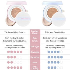 THIN LAYER VEILED CUSHION - Product Image 5