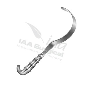 IAA SURGICAL INSTRUMENTS IAI-SR-58 Poignée de rétracteur en acier inoxydable allemand certifié CE, instrument chirurgical de classe I pour - Product Image 2