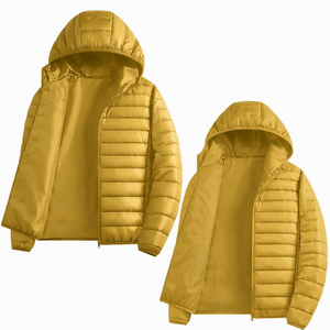Premium <b>Men</b>’s Streetwear Puffer <b>Jacket</b> Oversized Winter Coat High Quality Quilted Insulated Design - Product Image 3