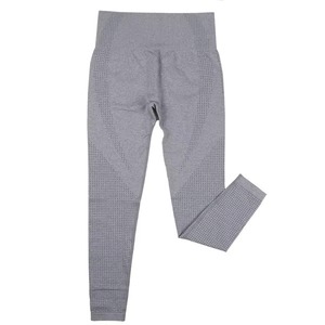 Leggings pour femmes personnalisés, solides, de haute qualité, respirants, en spandex/nylon |   Pantalon de yoga et de fitness à taille élastique et longueur intégrale - Product Image 5